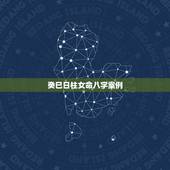 癸巳日柱女命八字案例，己亥年丙子月癸巳日己