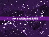 1988年的龙什么时候走财运，属龙1988年，今年的财运和婚姻如何