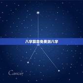 八字算命免费测八字，八字算命_生辰八字算命_免费算八字_指迷算命