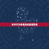 名字打分免费测试最准周易，周易姓名测试打分