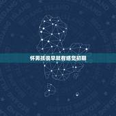 怀男孩很早就有感觉初期，初期怀男孩女孩的区别