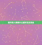 属牛的人佩戴什么最好玉还是金，属牛的人该佩戴什么玉挂件