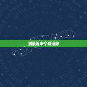 测最近半个月运势，谁能帮我测测最近的运势