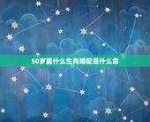 50岁属什么生肖婚配是什么命，50岁什么生肖？