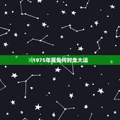 1975年属兔何时走大运，1975年属兔2022 年星座