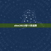 alex2022年11月运势，alex2022年金牛座运势