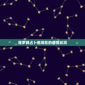 塔罗牌占卜他现在的感情状况，塔罗占卜感情我跟他以后如何。