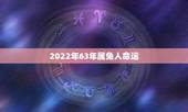 2022年63年属兔人命运，63年属兔2022年运势及运程
