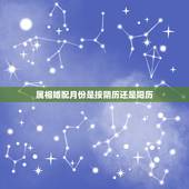 属相婚配月份是按阴历还是阳历，属相婚配表的月份是按阴历还是阳历