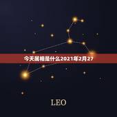 今天属相是什么2021年2月27，明天属什么生肖2021年2月2日？