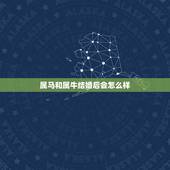 属马和属牛结婚后会怎么样，属牛和属马已经是夫妻了，怎么办最终结果怎么样