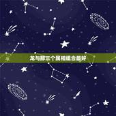 龙与那三个属相组合最好，龙与什么生肖配对是最好？