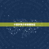 十四岁青少年智商测试，我14岁做智商测试得分是多少分
