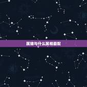属猪与什么属相最配，95年猪女配什么属相更好