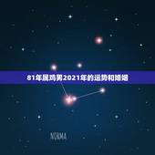 81年属鸡男2021年的运势和婚姻，81年属鸡人在2021年的全年运势