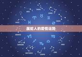 属蛇人的爱情运势，属蛇的，14岁，求今年感情运程（偶尔迷信一下）