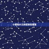 小蜜和小三的区别在哪里，小蜜和小三的区别