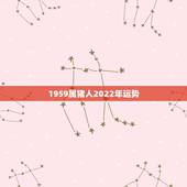 1959属猪人2022年运势，1959年阳历5月13日今天运势