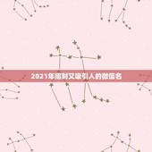 2021年招财又吸引人的微信名，微信已经是最新版本了为什么还是显示版本