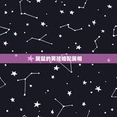 属鼠的男孩婚配属相，96年属鼠的属相婚配表