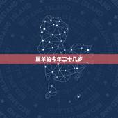属羊的今年二十几岁，属羊的今年几岁对照表