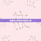 星座的太阳和月亮星怎么看，怎么查星座的太阳和月亮都在哪个星座上？
