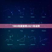 1983年属猪男2021年运势，2021属猪男全年运势1983