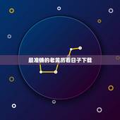 最准确的老黄历看日子下载，怎样下载万年历 黄道吉日