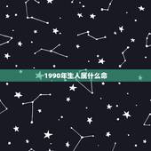 1990年生人属什么命，1990年出生的属马人，在五行当中属什么命？