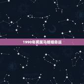 1990年男属马婚姻命运，90年属马的男人婚姻怎么样