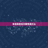 辛丑年的五行属性是什么，五行相生相克