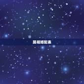 属相婚配表，生肖配对表