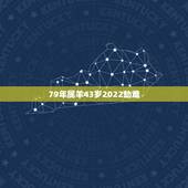 79年属羊43岁2022劫难，1979年羊人43岁后命运财运