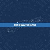 张柏芝承认三胎孙东海，张柏芝将娱记告上法庭，三胎父亲姓名栏是谁？
