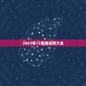 2023年12星座运势大全，2023十二星座财运排名 谁最有钱