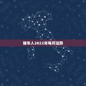 猪年人2022年每月运势，2022属猪人的全年运势如何