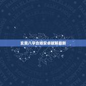 玄奥八字合婚安卓破解最新，八字合婚，通过软件等手段测算的免进！