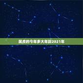 属虎的今年多大年龄2021年，属虎的2021年多少岁？