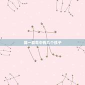 算一算命中有几个孩子，测算命中有几个子女