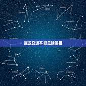 属龙交运不能见啥属相，属龙交运时避讳什么