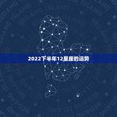 2022下半年12星座的运势，牛下半年运势2022
