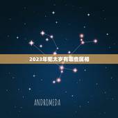 2023年犯太岁有哪些属相，2023年犯太岁的生肖有哪些