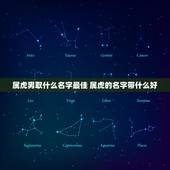 属虎男取什么名字最佳 属虎的名字带什么好