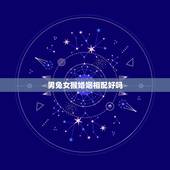 男兔女猴婚姻相配好吗，属兔的男人与属猴的女孩相配吗