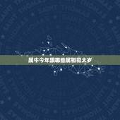 属牛今年跟哪些属相犯太岁，2021什么属相犯太岁表