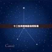 十二生肖婚姻最佳搭配表 十二生肖不宜婚配表