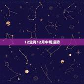12生肖12月中旬运势，十二生肖今年的运势