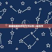 属猪和属蛇的可不可以在一起合作，属猪和属蛇的合不合