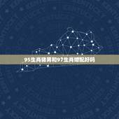 95生肖猪男和97生肖婚配好吗，97年属牛和95年属猪配吗