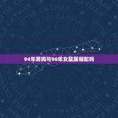 94年男狗与96年女鼠属相配吗，94狗女和96鼠男什么命